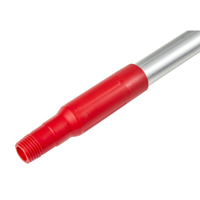 Vikan Red Aluminium Mop Handle, 1.31m, for use with Vikan Brush, Vikan Mop