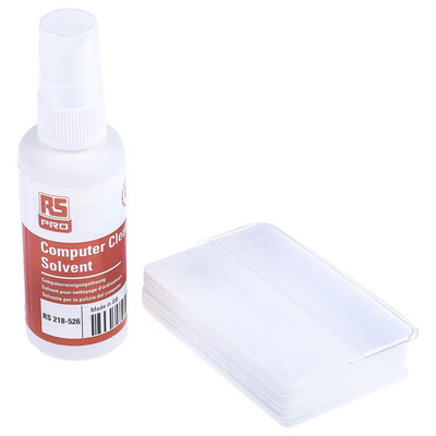 RS PRO Wet Electronics Wipes, Pack of 20