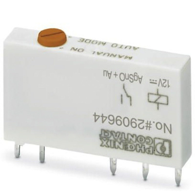 Phoenix Contact, 12V dc Coil Non-Latching Relay SPDT PCB Mount