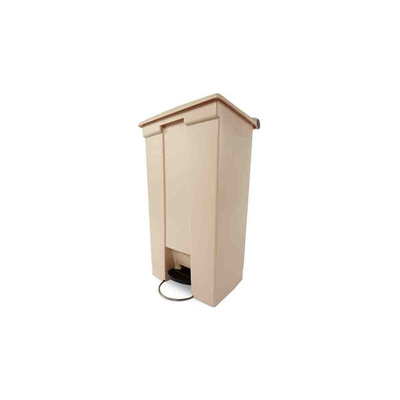 Rubbermaid Commercial Products Legacy Step-On 87L Beige Pedal Plastic Waste Bin