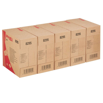 Kimberly Clark WypAll Blue Cloths for General Cleaning, Dry Use, Box of 80, 426 x 212mm, Repeat Use