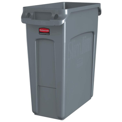 Rubbermaid Commercial Products Rubbermaid 60L Grey PE Waste Bin