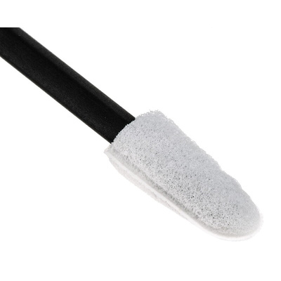 Chemtronics Foam Cotton Bud & Swab, PP Handle, For use with Precision Cleaning, Length 171mm, Pack of 50