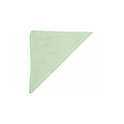 Rubbermaid Commercial Products Microfiber Light Duty Cloth Green Microfibre Cloths for Wet/Dry, Case of 24
