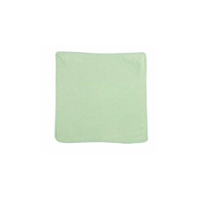 Rubbermaid Commercial Products Microfiber Light Duty Cloth Green Microfibre Cloths for Wet/Dry, Case of 24