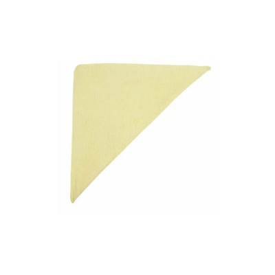 Rubbermaid Commercial Products Microfiber Light Duty Cloth Yellow Microfibre Cloths for Wet/Dry, Case of 24