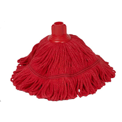 Vikan 200g Red Cotton Mop and Handle