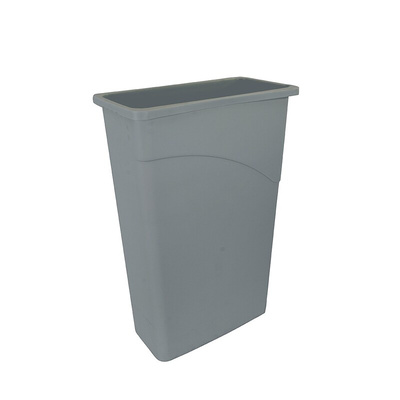 Robert Scott 90 Litre Wall Hugger Bin Base 90L Beige, Grey Polyethylene Waste Bin