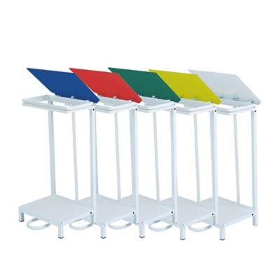 Robert Scott 92L Pedal Sack Holder Bin 92L Blue, Green, Red, White, Yellow Pedal Steel Bin Bag Holder