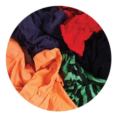 Davis & Moore Multi Colour Cotton Wipes for General Purpose, Dry Use, Bag, Repeat Use