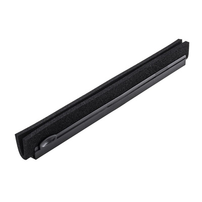 Vikan Black Squeegee, 43mm x 400mm x 27mm, for Industrial Cleaning