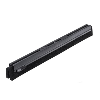 Vikan Black Squeegee, 43mm x 400mm x 27mm, for Industrial Cleaning