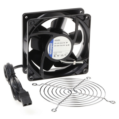 ebm-papst, 230 V ac, AC Fan Kit, 119 x 119 x 38mm, 160m³/h, 19W