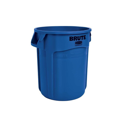 Rubbermaid Commercial Products Brute 75L Blue PE Waste Bin