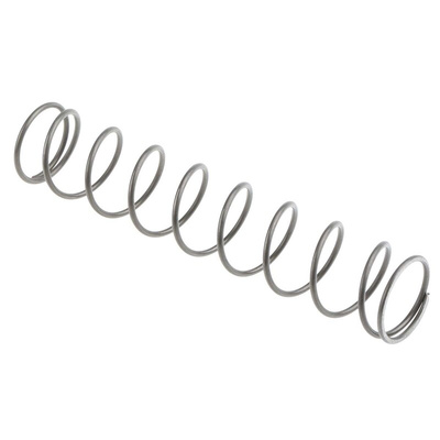 RS PRO Alloy Steel Compression Spring, 110mm x 21.6mm, 0.99N/mm