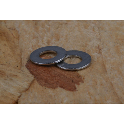 A4 316 Stainless Steel Plain Washers, M3, DIN 125A