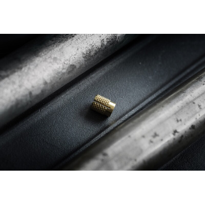 RS PRO, M4 Brass Threaded Insert diameter 5.6mm Depth 7.95mm