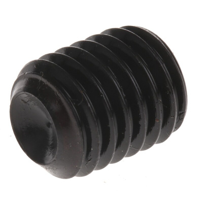 Black Oxide Steel Hex M10 x 12mm Grub Screw