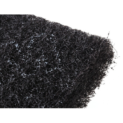 3M Black Scourer 158mm x 95mm x , for Industrial Cleaning Use