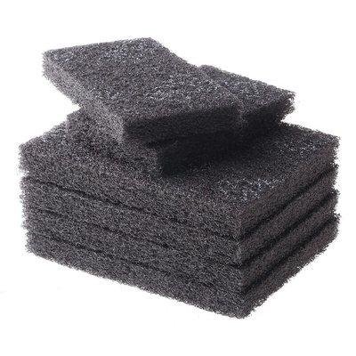 3M Black Scourer 158mm x 95mm x , for Industrial Cleaning Use