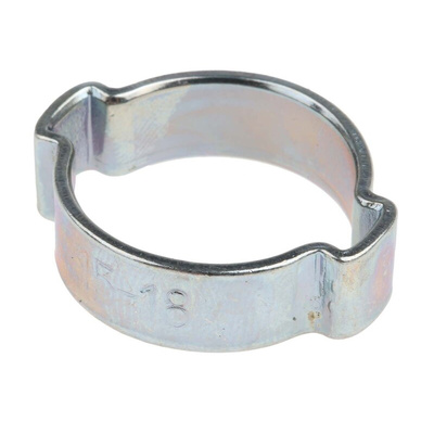 RS PRO Steel O Clip, 8mm Band Width, 15 → 18mm ID