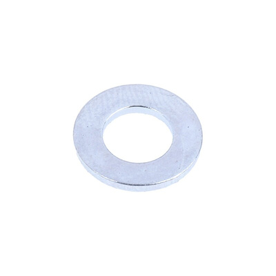 Bright Zinc Plated Steel Plain Washers, M5, DIN 125A