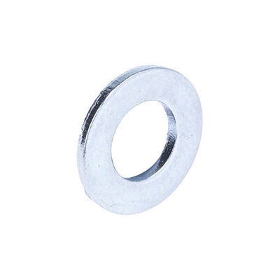 Bright Zinc Plated Steel Plain Washers, M5, DIN 125A