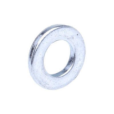 Bright Zinc Plated Steel Plain Washers, M6, DIN 125A