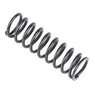 RS PRO Alloy Steel Compression Spring, 28.5mm x 9mm, 2.33N/mm