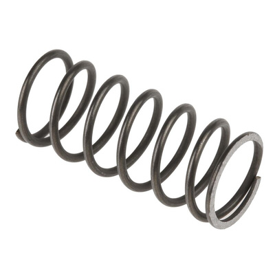 RS PRO Alloy Steel Compression Spring, 26mm x 11mm, 1.85N/mm