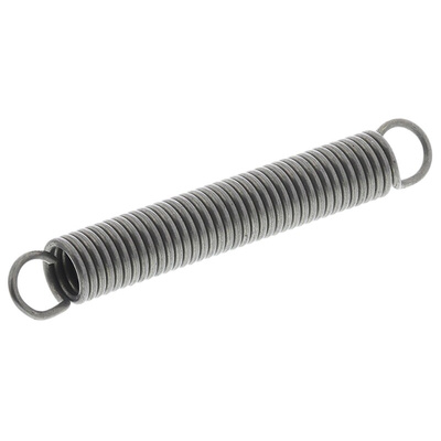 RS PRO Steel Extension Spring, 34.5mm x 5mm