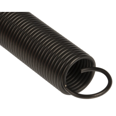 RS PRO Steel Extension Spring, 105mm x 15mm