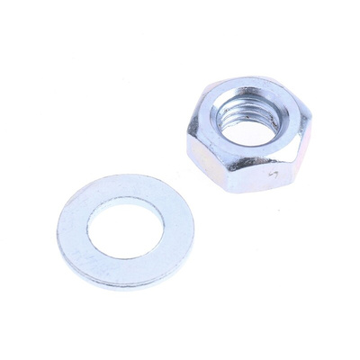 M10 45mm Bright Zinc Plated Steel Round U-Bolt