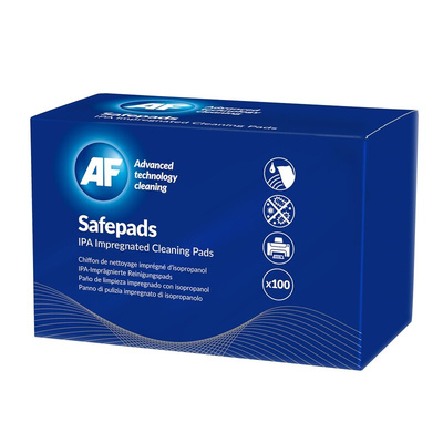 Electrolube SafePads Wet Isopropanol Wipes, Pack of 100