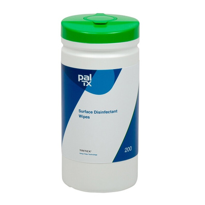 PAL TX Wet Disinfectant Wipes, Dispenser Box of 200