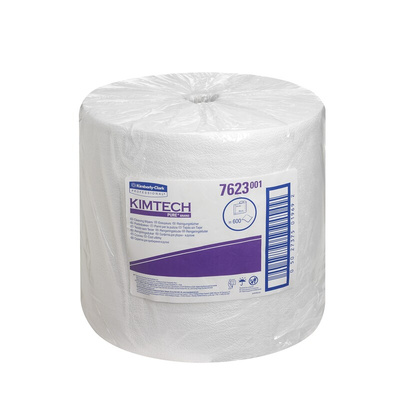 Kimberly Clark Kimtech PURE Dry Cleanroom Wipes, Roll of 600