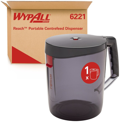 Kimberly Clark WypAll® Wipe Dispenser, Free Standing, Portable