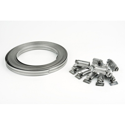 RS PRO 11 Piece Stainless Steel Hose Clip Kit