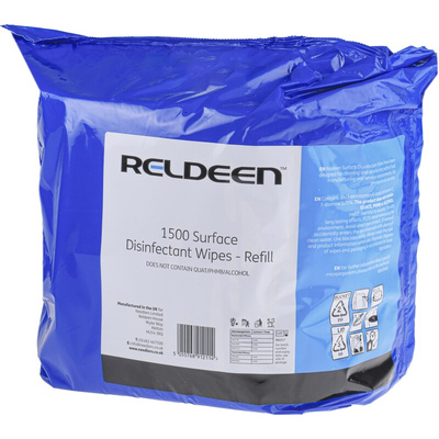 Reldeen Disinfectant Wipes, Bucket of 1500