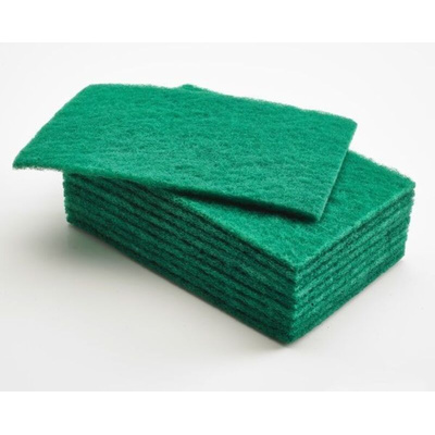 RS PRO Green Scouring Pad 230mm x 150mm