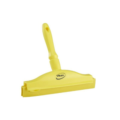 Vikan Yellow Squeegee, 95mm x 70mm x 250mm, for Food Preparation Surfaces