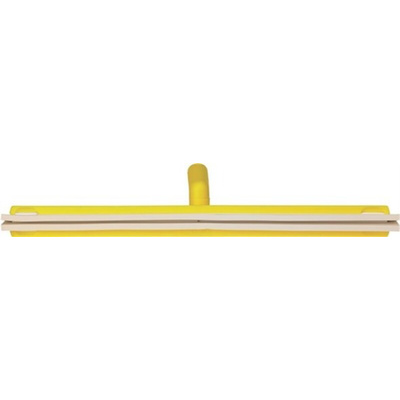 Vikan Yellow Floor Squeegee, 75mm x 100mm x 600mm, for Floors