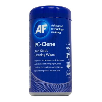 AF PC-Clene Wet Screen Wipes, Dispenser Box of 100