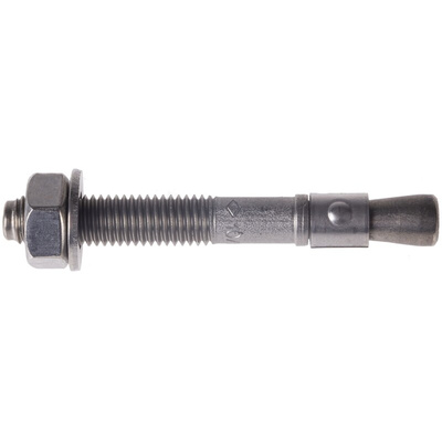 RS PRO Stainless Steel Bolt Anchor M10 x 85mm, 10mm Fixing Hole