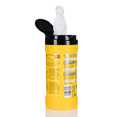 Big Wipes MULTI-PURPOSE PRO+ Wet Disinfectant Wipes, Dispenser Box of 120