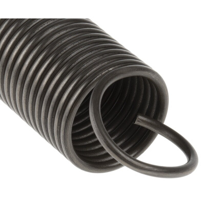 RS PRO Steel Extension Spring, 88.6mm x 24mm