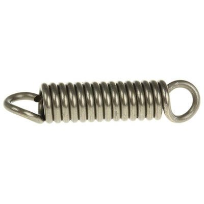 RS PRO Steel Extension Spring, 69.8mm x 16mm