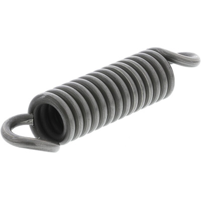 RS PRO Steel Extension Spring, 87.2mm x 20mm