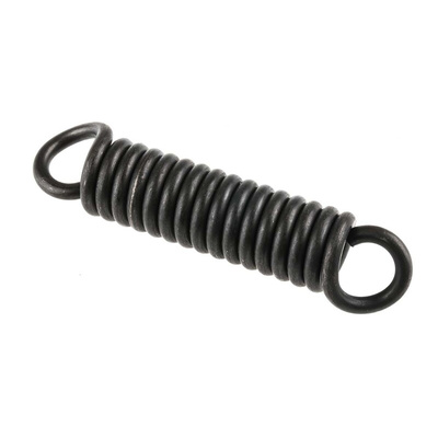 RS PRO Steel Extension Spring, 109mm x 25mm