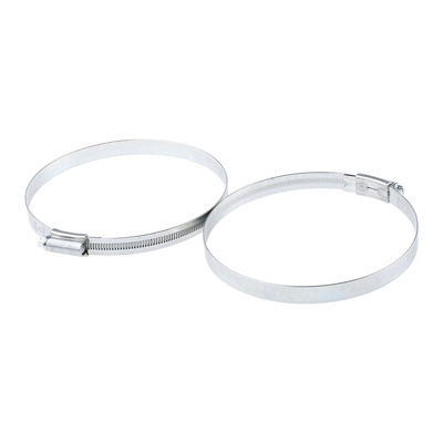 HI-GRIP Stainless Steel Slotted Hex Worm Drive, 13mm Band Width, 55 → 70mm ID